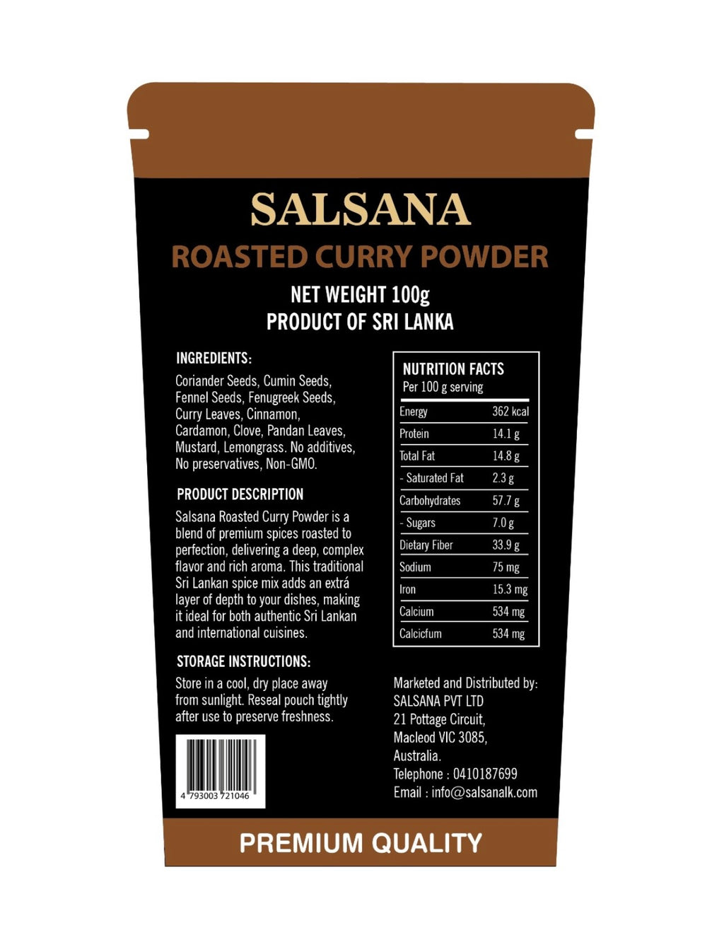 Roasted Curry Powder