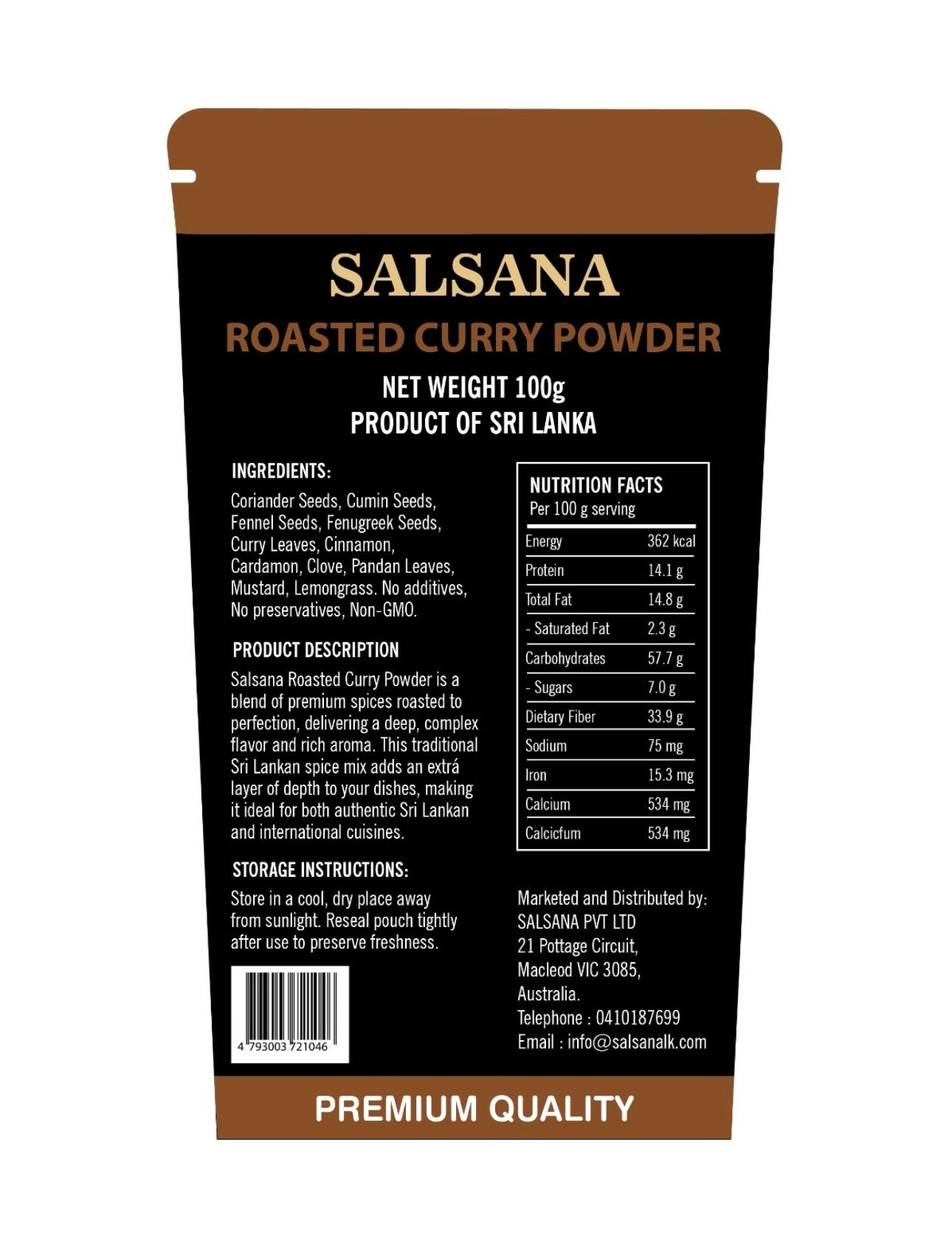 Roasted Curry Powder